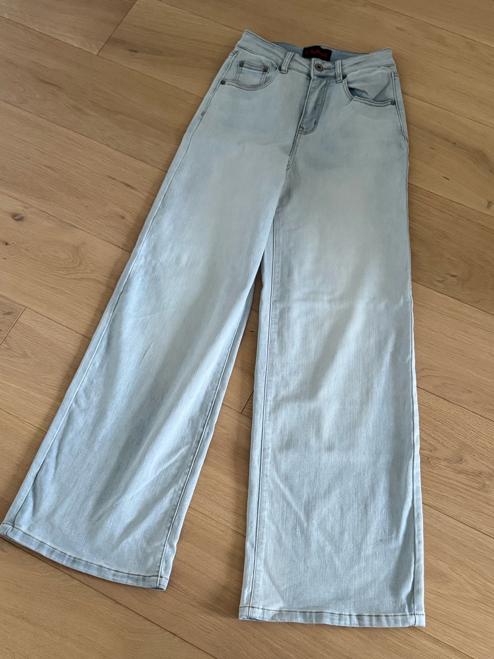 CANANA Light Wash Wide Leg Jeans Size 25